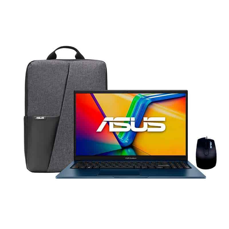 Laptop Asus VivoBook X1504VA-E84630 Core i5 120U 16GB RAM 512GB SSD Touch FreeDOS Azul