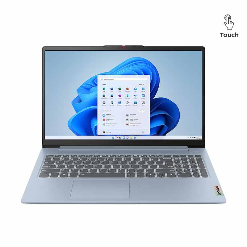 Laptop Lenovo IdeaPad Slim 3 15IAH8 Core i5-12450H 15.6" 83ER00NKLM 16GB RAM 512GB SSD TouchScreen FreeDOS Azul